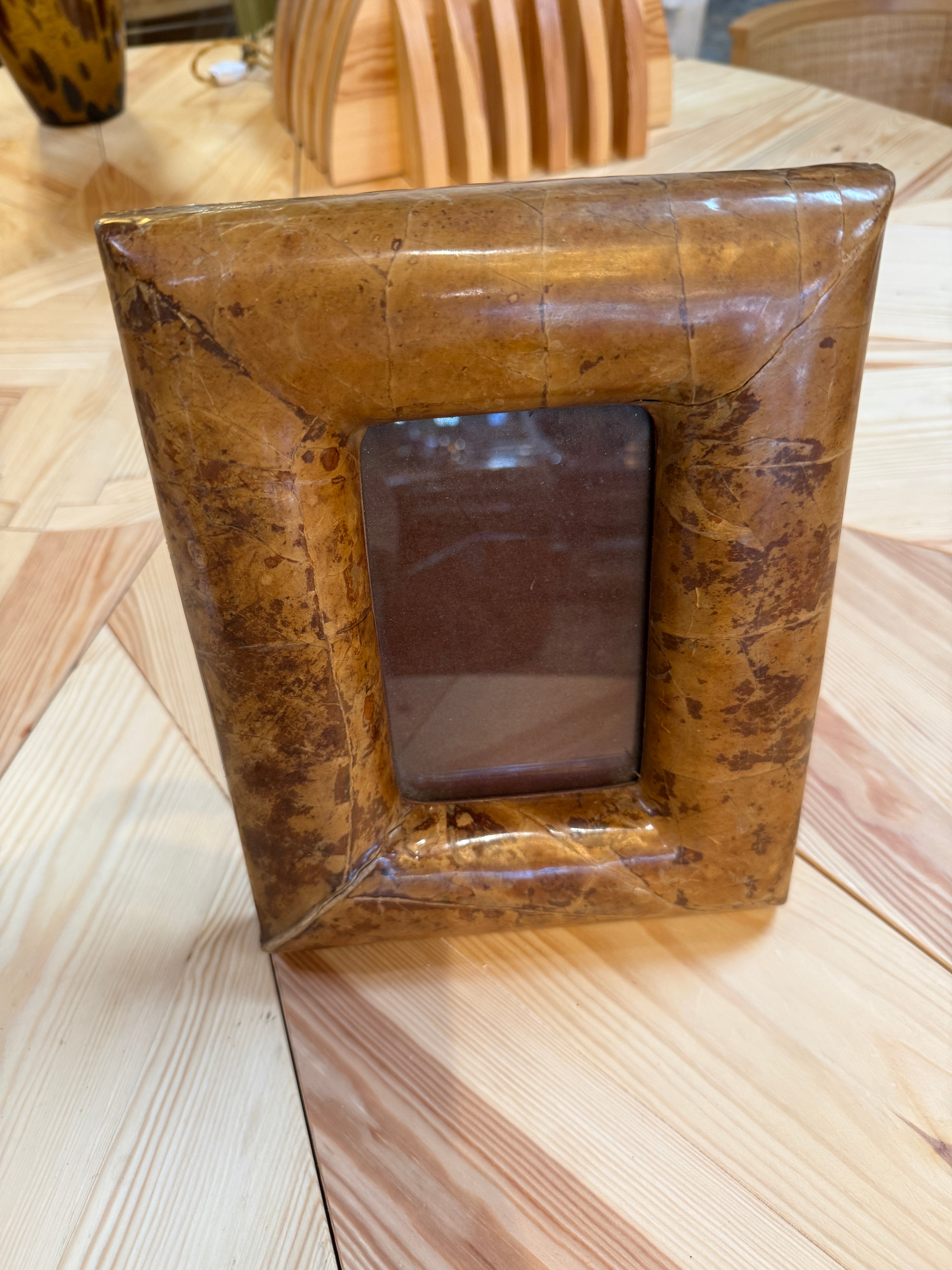 Amber Brown Vintage Picture Frame