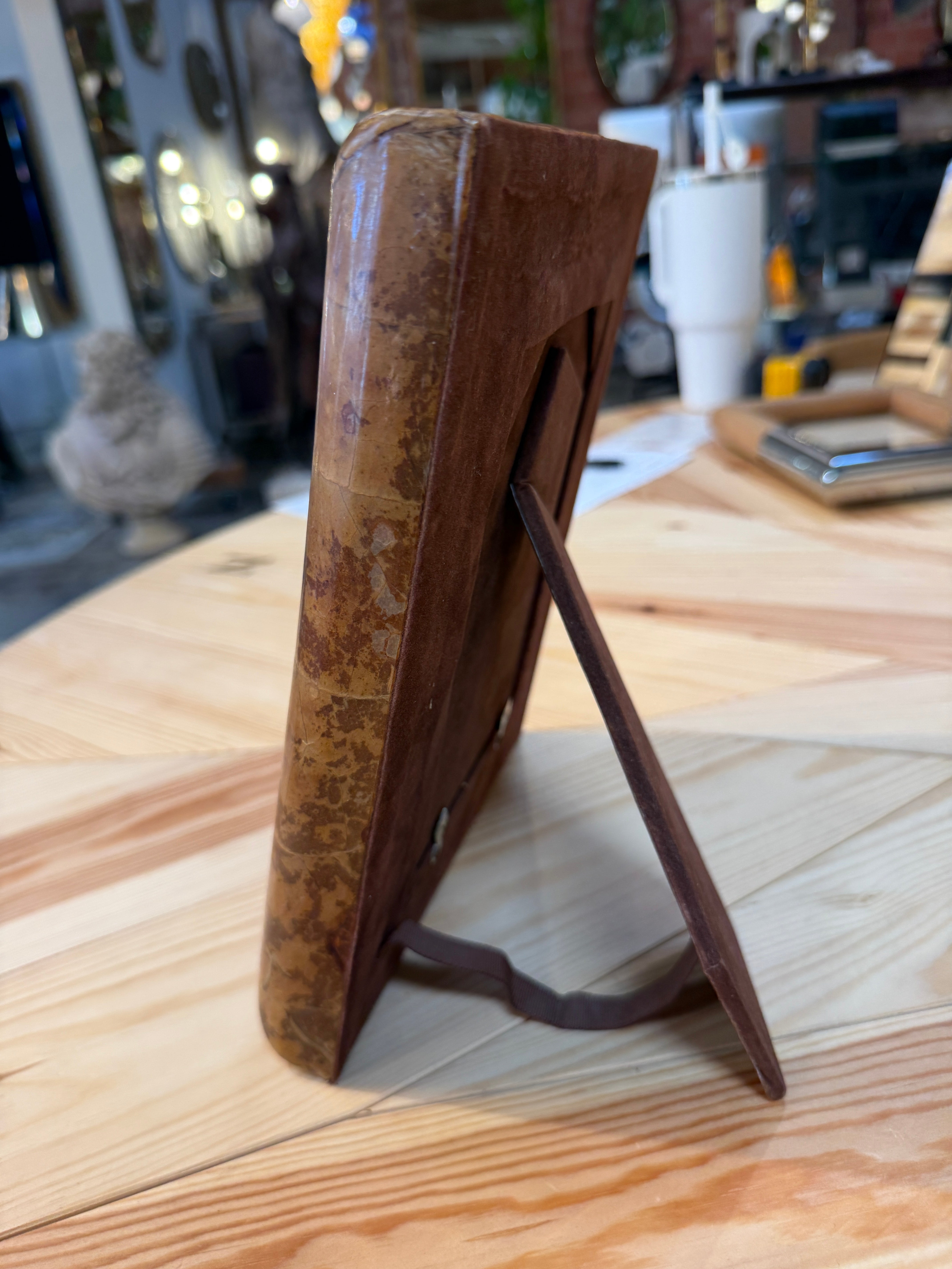 Amber Brown Vintage Picture Frame