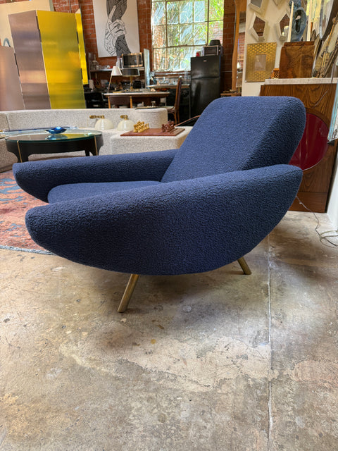 Mid Century Italian Armchairs In Style of Zanuso 1960