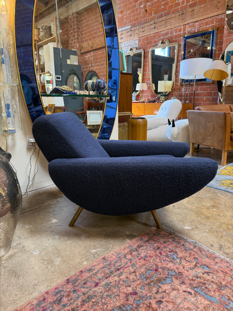 Mid Century Italian Armchairs In Style of Zanuso 1960
