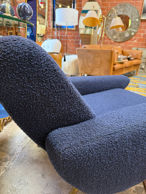 Mid Century Italian Armchairs In Style of Zanuso 1960