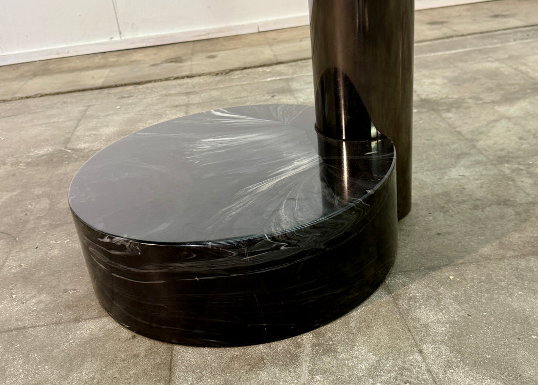 “Moon” Extendable Dining Table by Mario Mazzer for Zanette