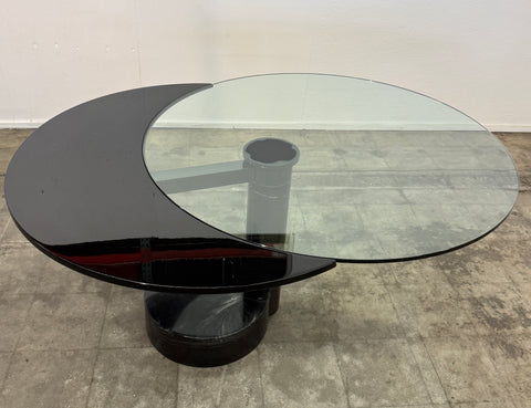 “Moon” Extendable Dining Table by Mario Mazzer for Zanette