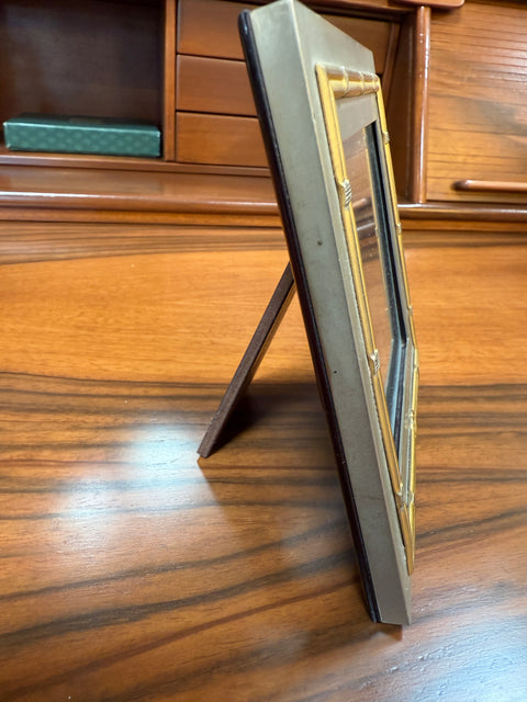Gucci Vintage Picture Frame with Bamboo-Style Detailing