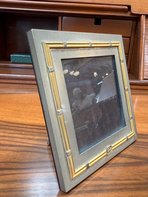 Gucci Vintage Picture Frame with Bamboo-Style Detailing