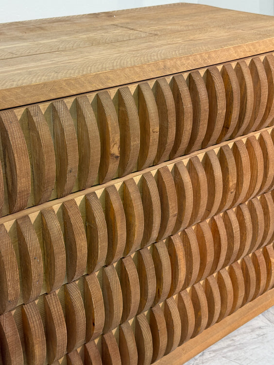 Pine Drawer by Mario Ceroli, Italy, circa 1970s