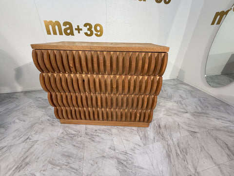 Pine Drawer by Mario Ceroli, Italy, circa 1970s