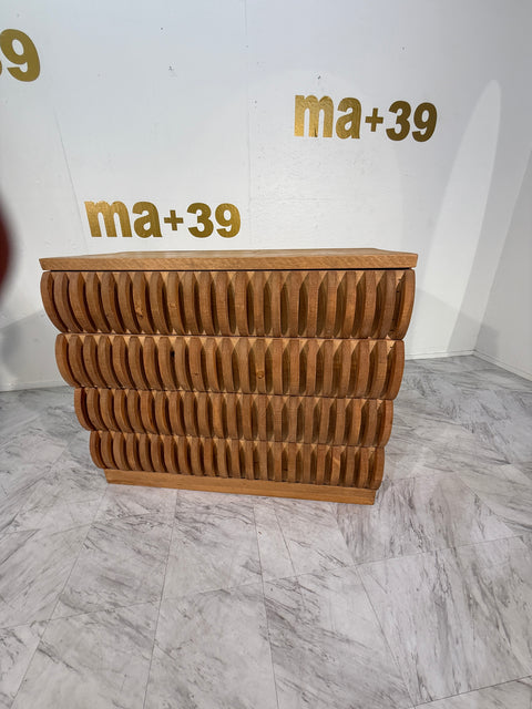 Pine Drawer by Mario Ceroli, Italy, circa 1970s