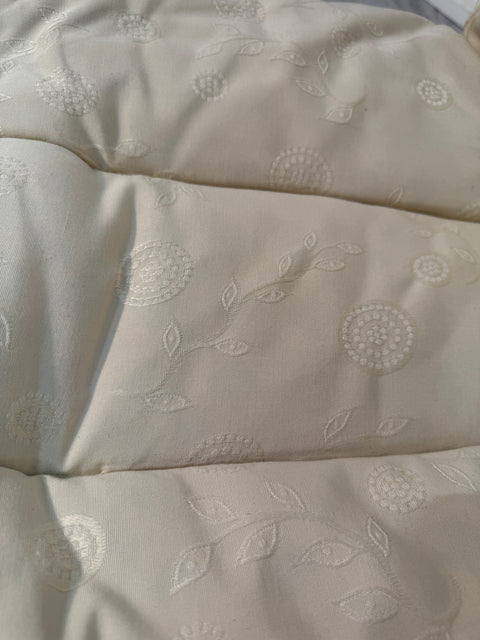 Set of Six Marzio Cecchi Brass and Rattan Dining Chairs, Italy, 1970s