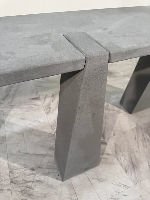 Angelo Mangiarotti '' Inca'' Series Console Table for Skipper 1970s