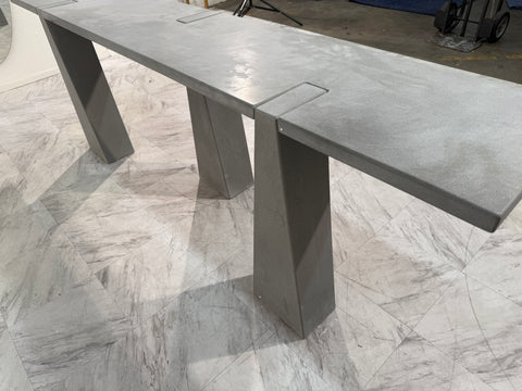 Angelo Mangiarotti '' Inca'' Series Console Table for Skipper 1970s