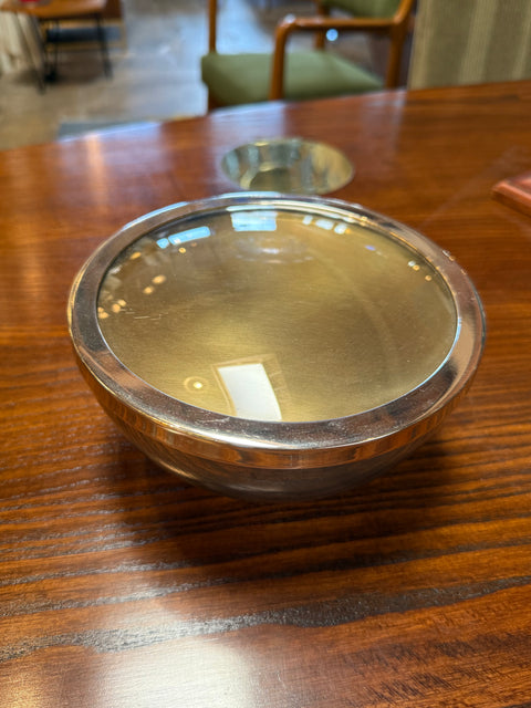 Vintage Italian Round Box 1980's