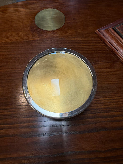 Vintage Italian Round Box 1980's