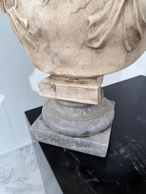 Neoclassical Marble Bust of a Roman General