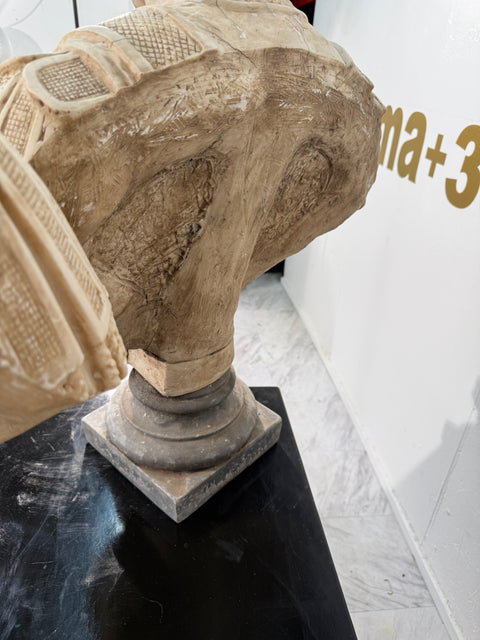 Neoclassical Marble Bust of a Roman General