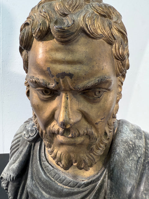 Lucius Septimius Severus, Roman Emperor Sculpture