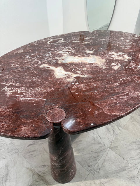 Angelo Mangiarotti "Eros" Oval Marble Dining Table, 1970s
