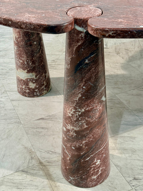 Angelo Mangiarotti "Eros" Oval Marble Dining Table, 1970s