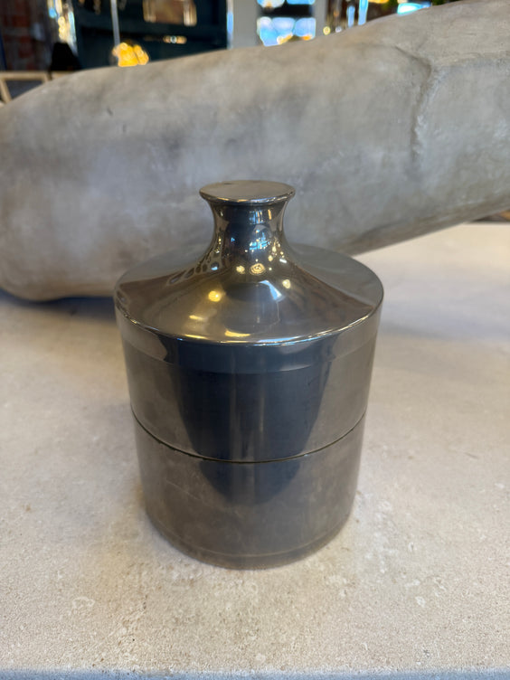 Il Punto Smoked Chrome Expandable Box, Italy, 1970s