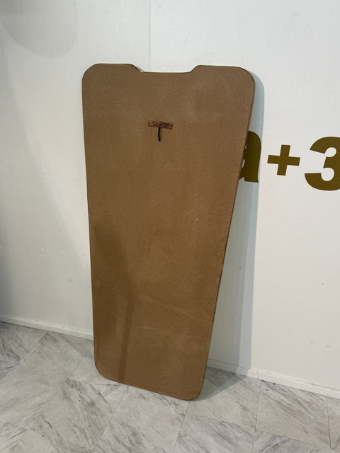 Italian Mid-Century Brass Framed Wall Mirrors, 1950s