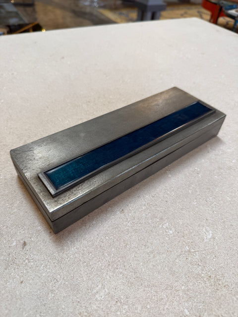 Vintage Italian Modernist Wood Box