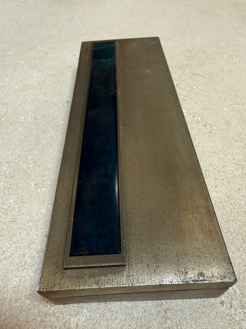 Vintage Italian Modernist Wood Box
