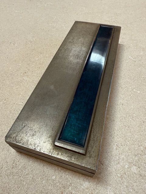 Vintage Italian Modernist Wood Box