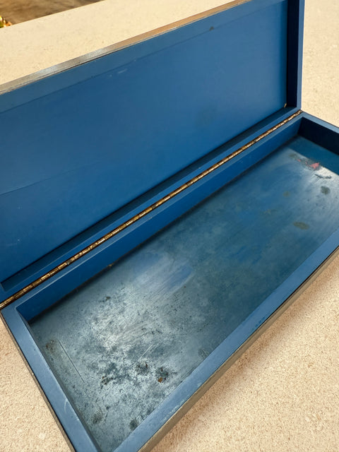 Vintage Italian Modernist Wood Box