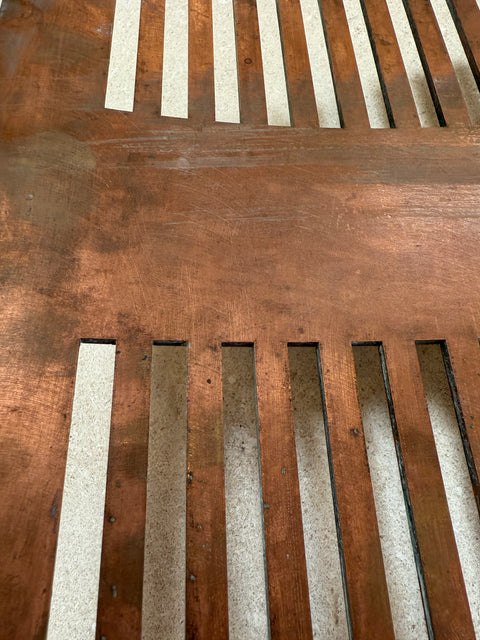 Italian Sculptural Patinated Metal Centerpiece Bowl, 1970s