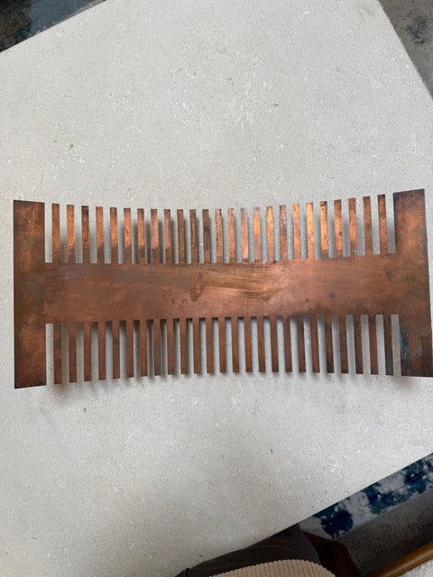 Italian Sculptural Patinated Metal Centerpiece Bowl, 1970s