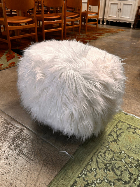 Ma39 Pouf in Carved Wood Sheep, Italy 21st Century