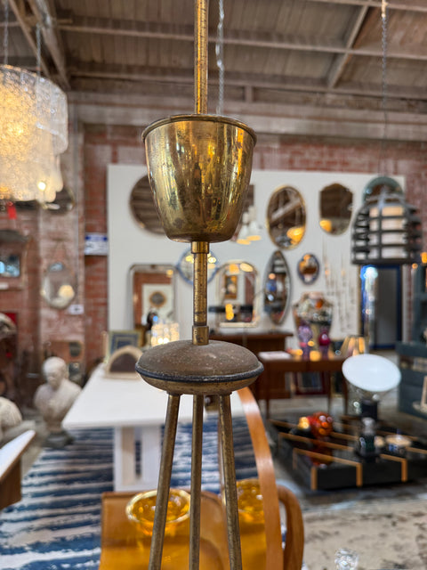 Pietro Chiesa By Fontana Arte Chandelier 1950s