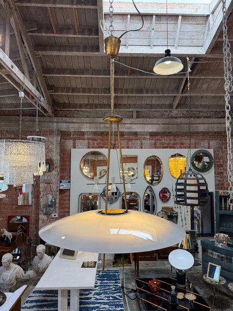 Pietro Chiesa By Fontana Arte Chandelier 1950s