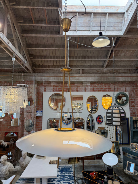 Pietro Chiesa By Fontana Arte Chandelier 1950s