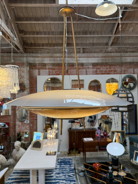 Pietro Chiesa By Fontana Arte Chandelier 1950s