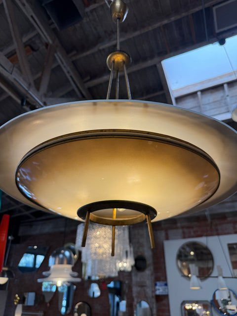 Pietro Chiesa By Fontana Arte Chandelier 1950s