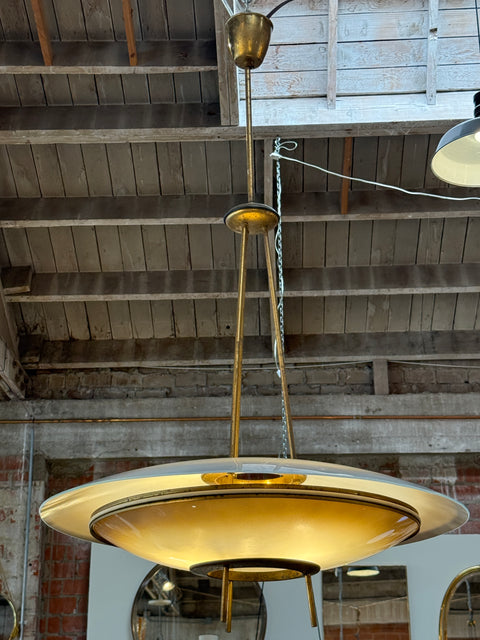 Pietro Chiesa By Fontana Arte Chandelier 1950s