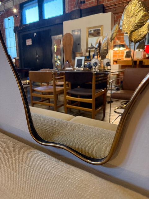 Mid-Century Italian Wall Mirror, 1950s