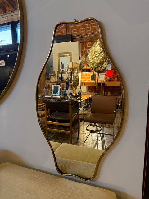 Mid-Century Italian Wall Mirror, 1950s