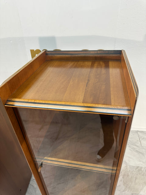 Five Leather and Walnut Artona Chests of Drawers by Afra & Tobia Scarpa for Maxalto