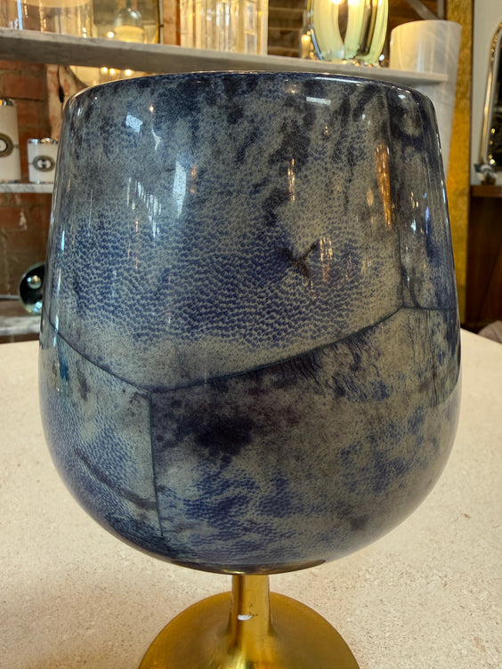 Vintage Ice Bucket on Pedestal with Lid, 1970s