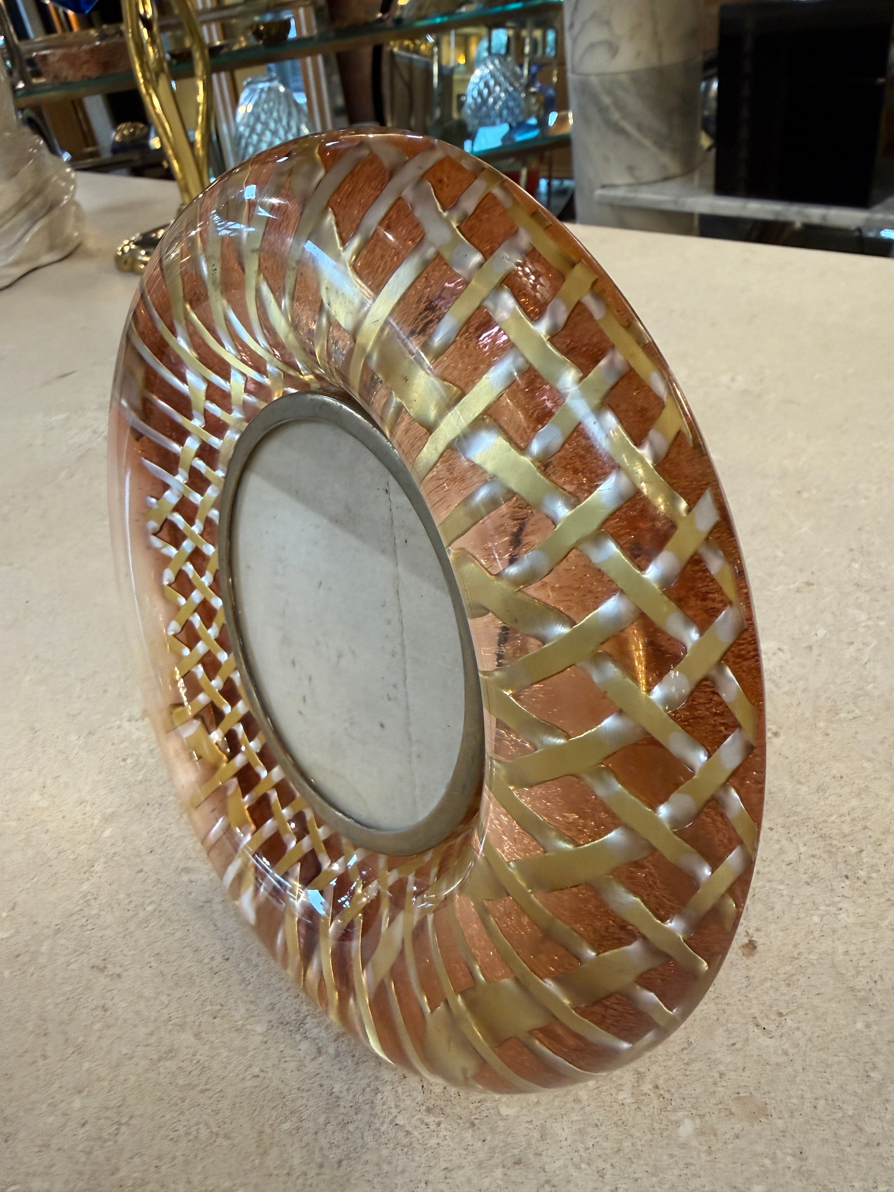 Italian Mid-Century Picture Frame by GTS Firenze, 1970s