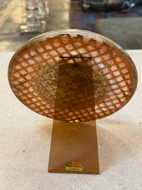 Italian Mid-Century Round Picture Frame , 1970s