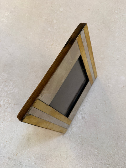 Christofle Silver-Plated and Brass Picture Frame