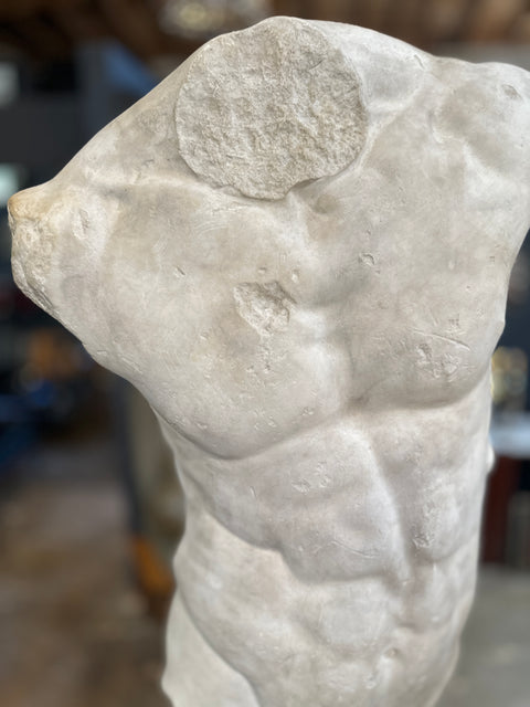 Gaddi's Torso, Plaster Bust, Copy in Scale 1/1