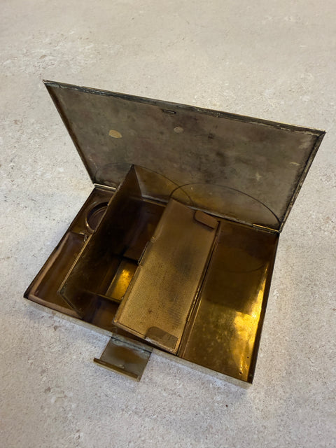 Multi Compartment Brass Box