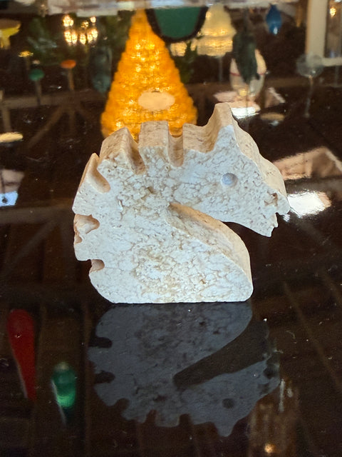 Set of Four Travertine Animal Sculptures by Fratelli Mannelli, Italy, 1970s