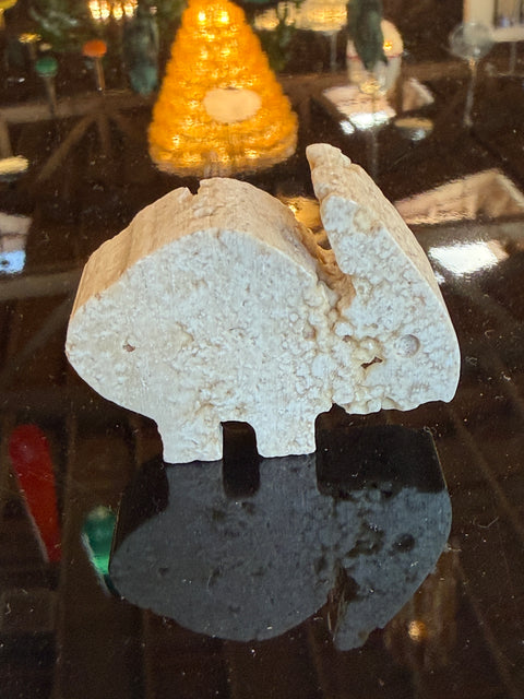 Set of Four Travertine Animal Sculptures by Fratelli Mannelli, Italy, 1970s