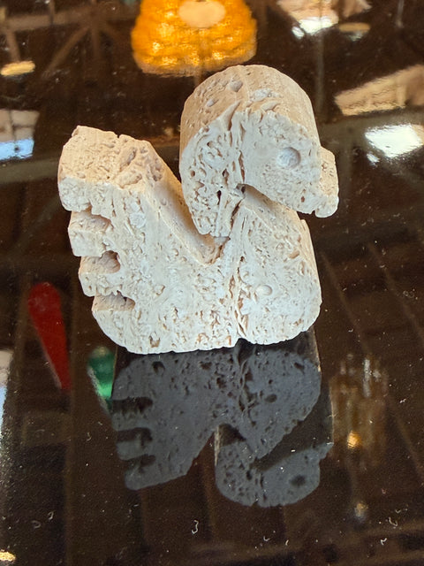 Set of Four Travertine Animal Sculptures by Fratelli Mannelli, Italy, 1970s