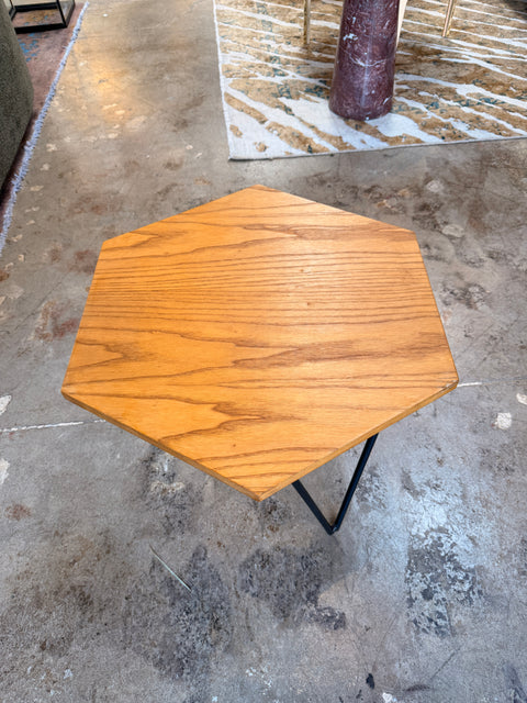 Gio Ponti Modular Hexagonal Coffee Table, ISA Bergamo, Italy, 1950s